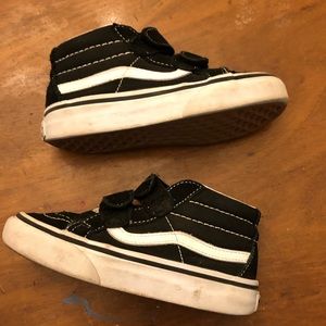 velcro high top vans